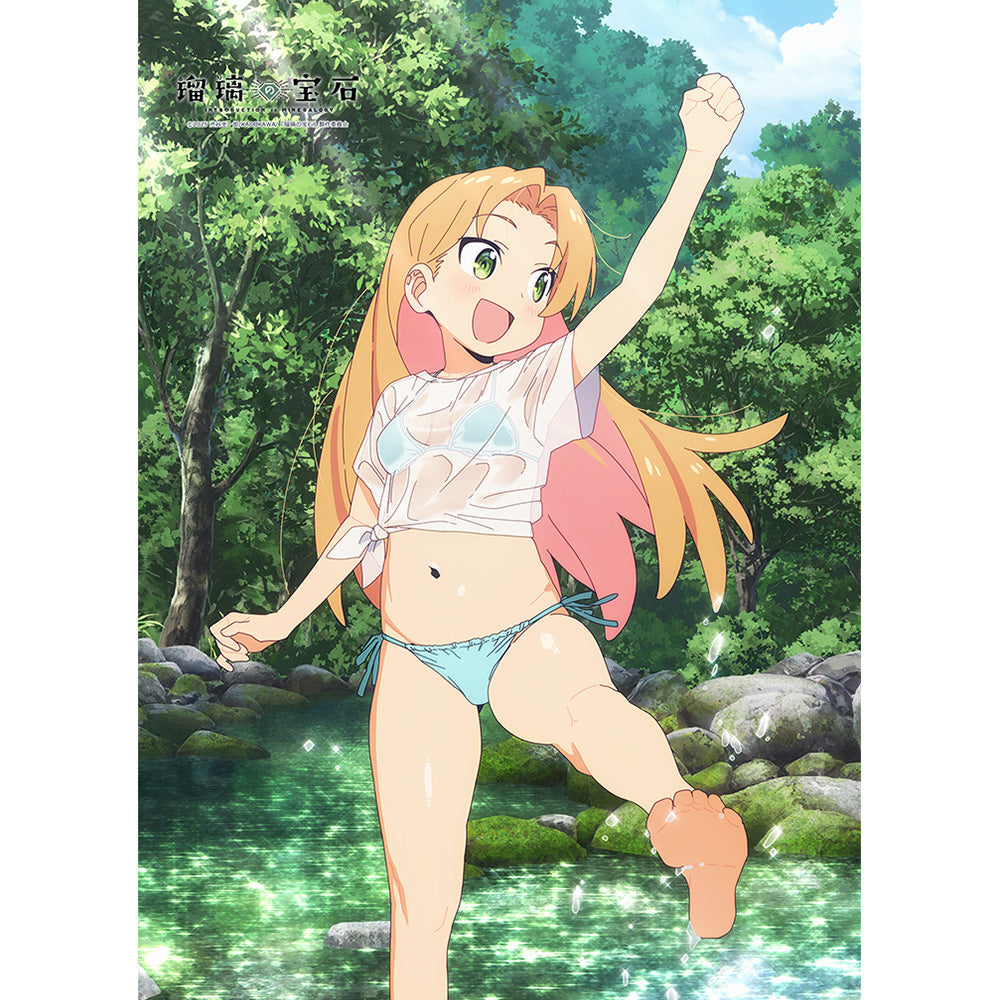 瑠璃の宝石』描き下ろしラバーマット (水遊び) – Anime Store JP