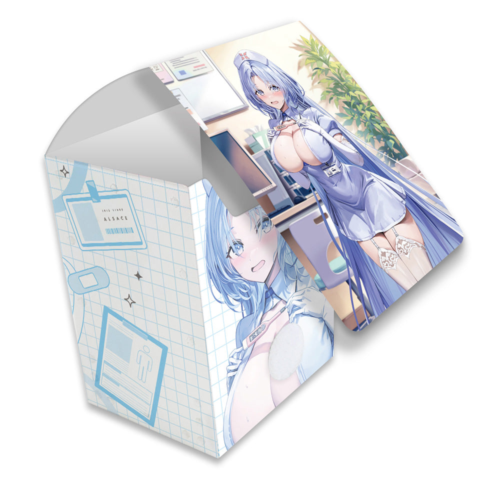 『アズールレーン』描き下ろしデッキケース (アルザス/ナース)