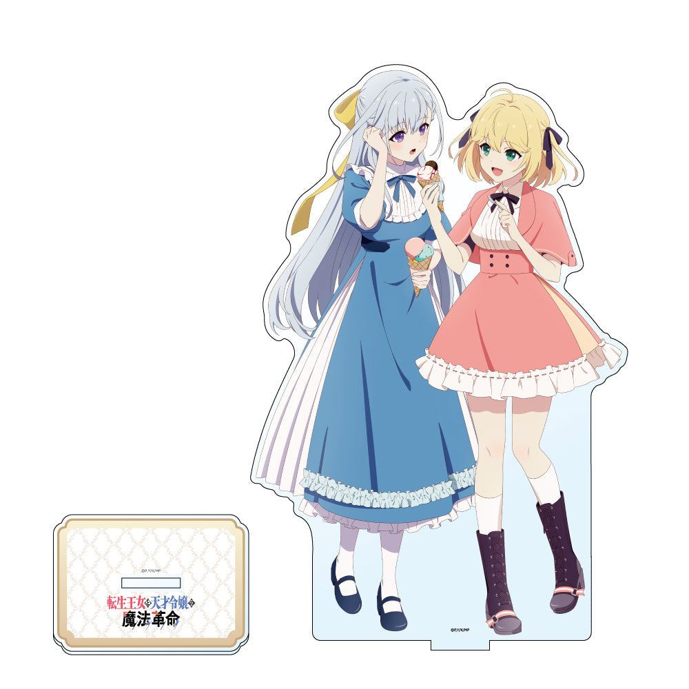 転生王女と天才令嬢の魔法革命』描き下ろし複製原画 (アニ