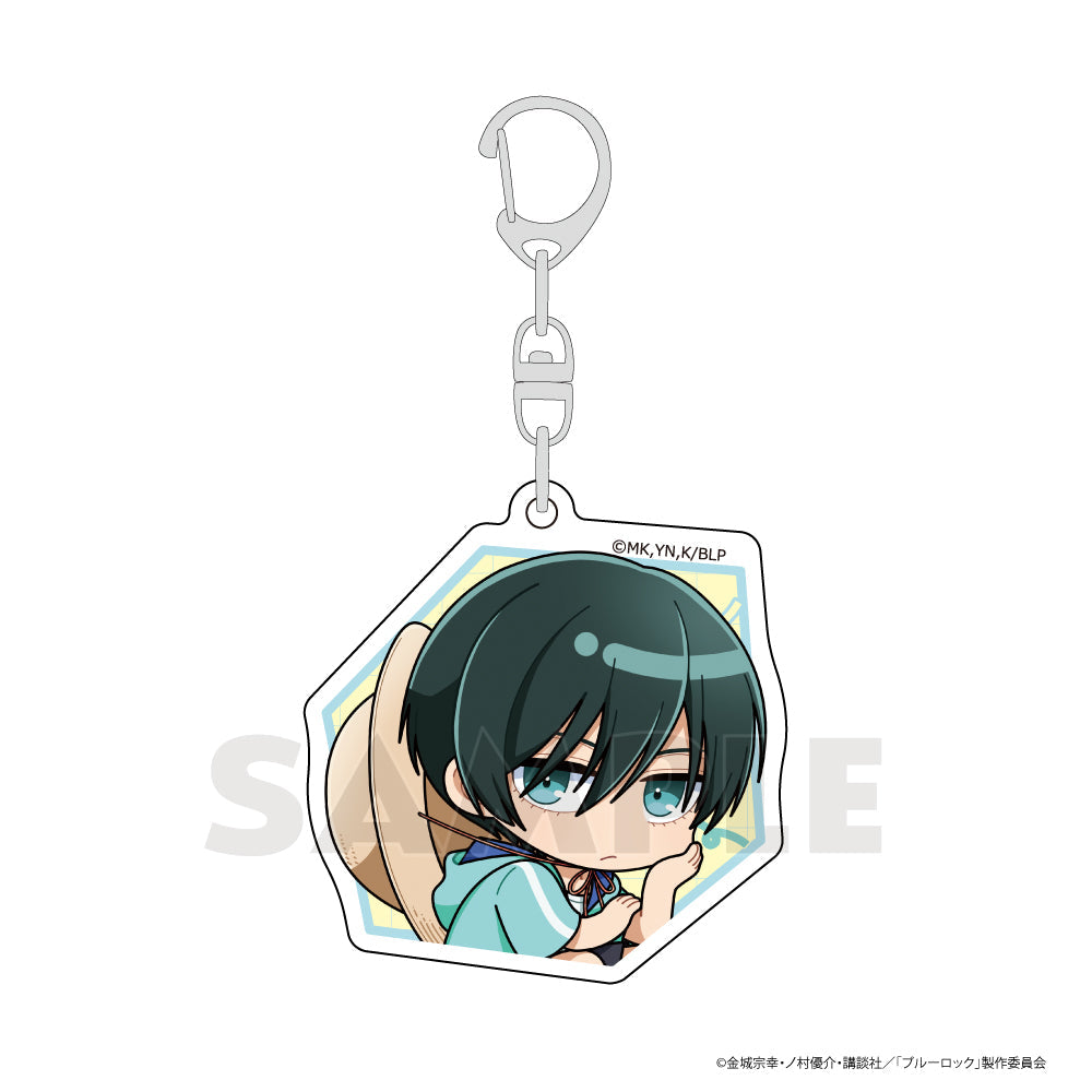 Free!　缶バッジ　SAMEZUKA KIDS　鮫柄　凛　宗介 ブルーロック』トレーディング缶バッジBOX (バカンス2/ver.A)7個