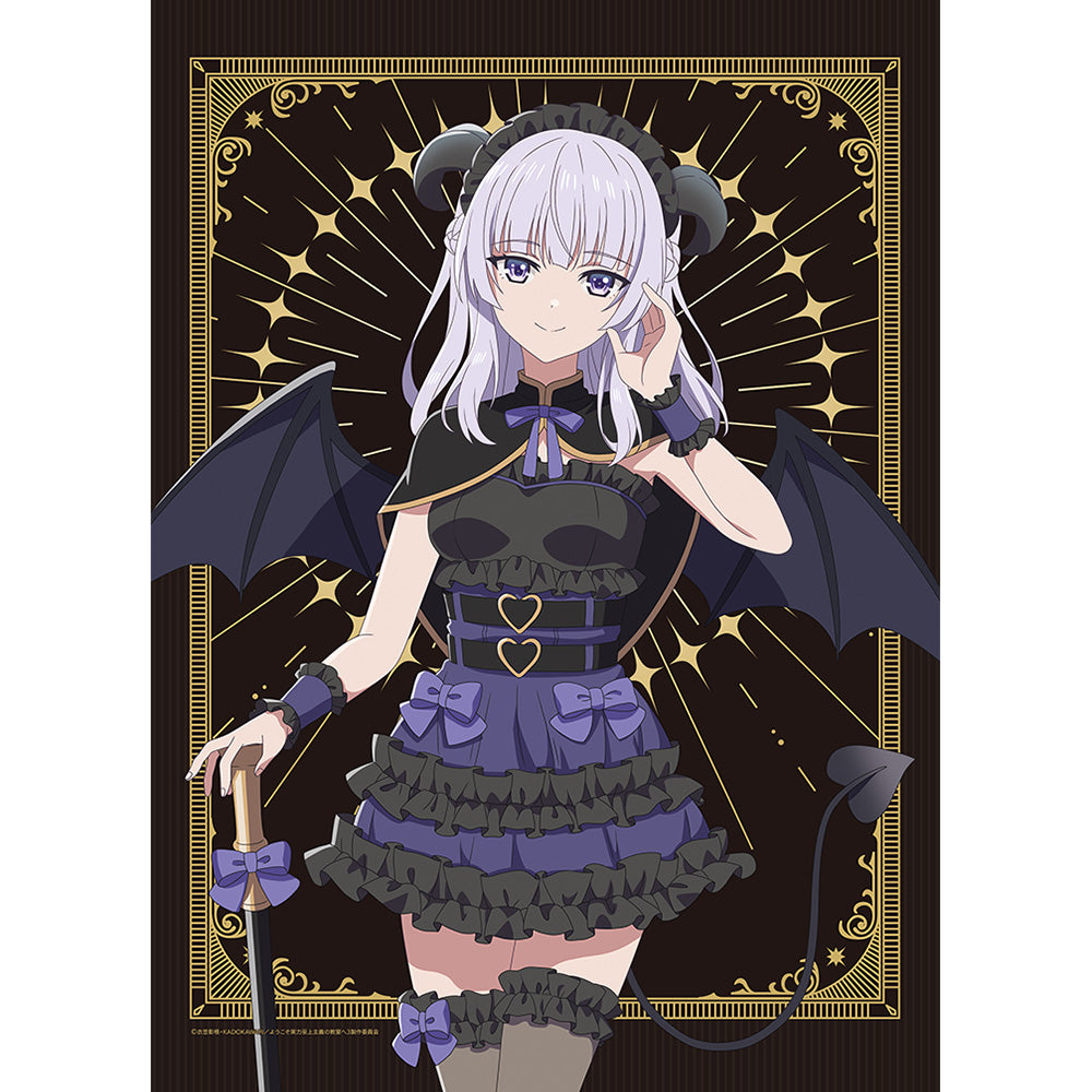 『ようこそ実力至上主義の教室へ』描き下ろしB2タペストリー(坂柳有栖/悪魔)Wスエード