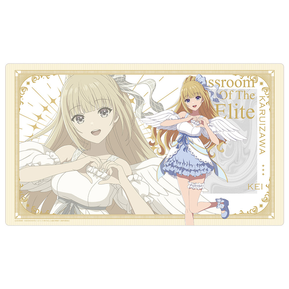 『ようこそ実力至上主義の教室へ』描き下ろしラバーマット(軽井沢恵/天使)