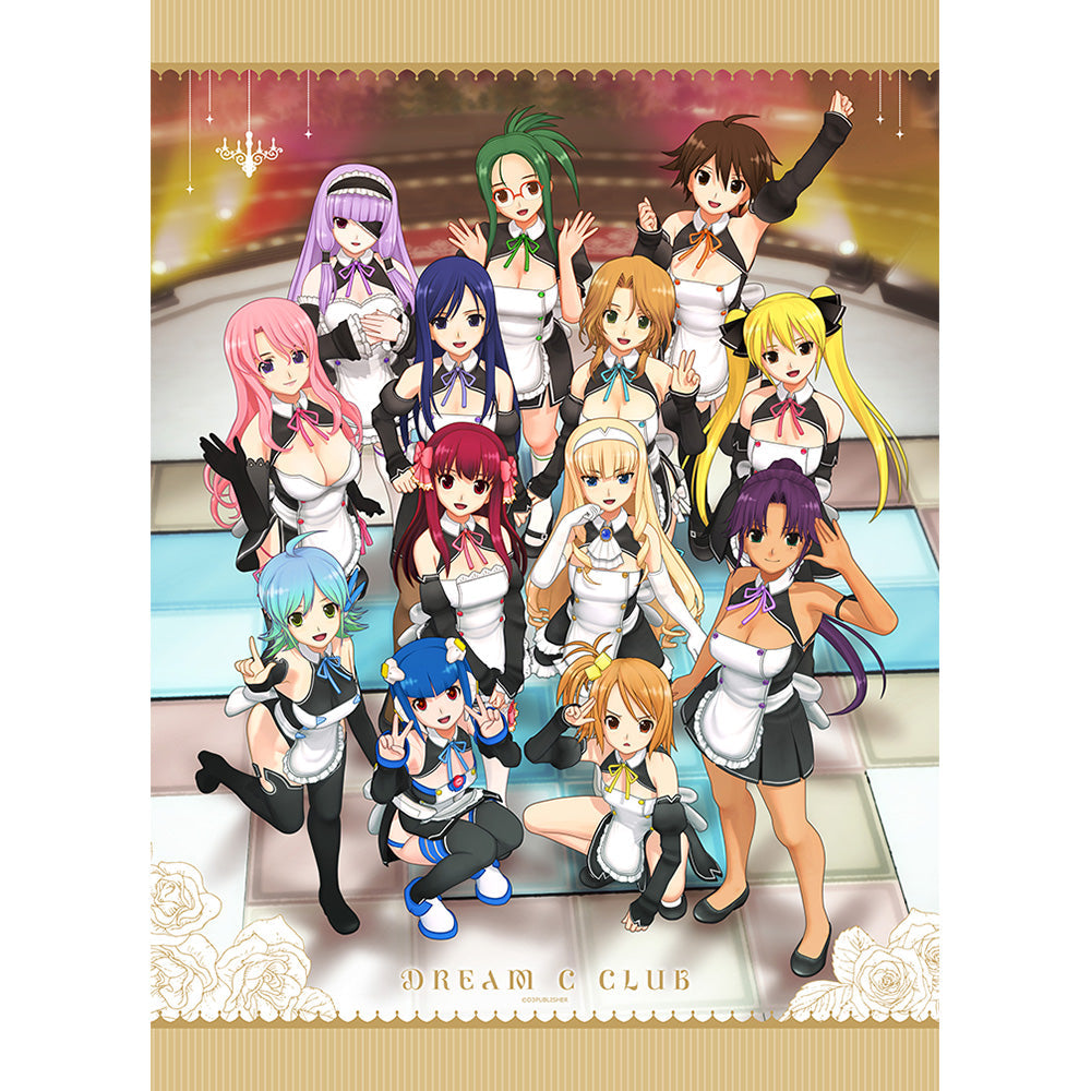 『ドリームクラブシリーズ』B2タペストリーWスエード