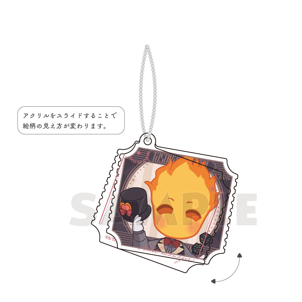 『誰ソ彼ホテル』額縁風アクリルキーホルダー(支配人/バニーディーラー)