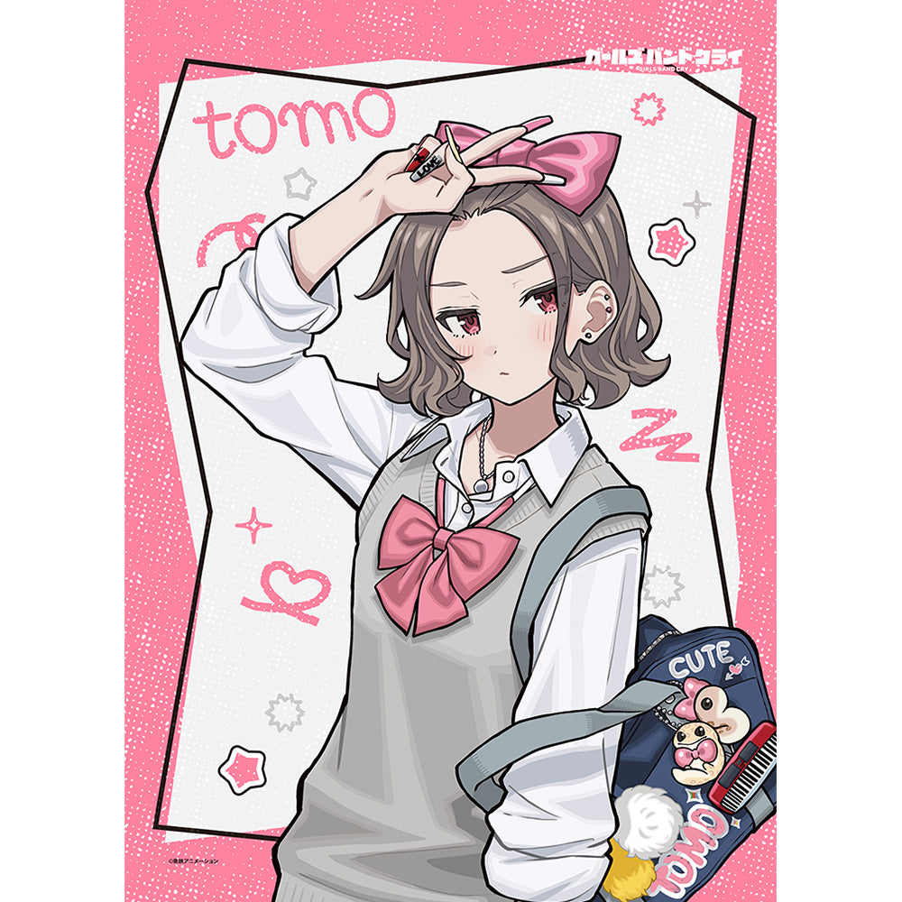 『ガールズバンドクライ』描き下ろしB2タペストリー(海老塚智/平成ギャル)Wスエード