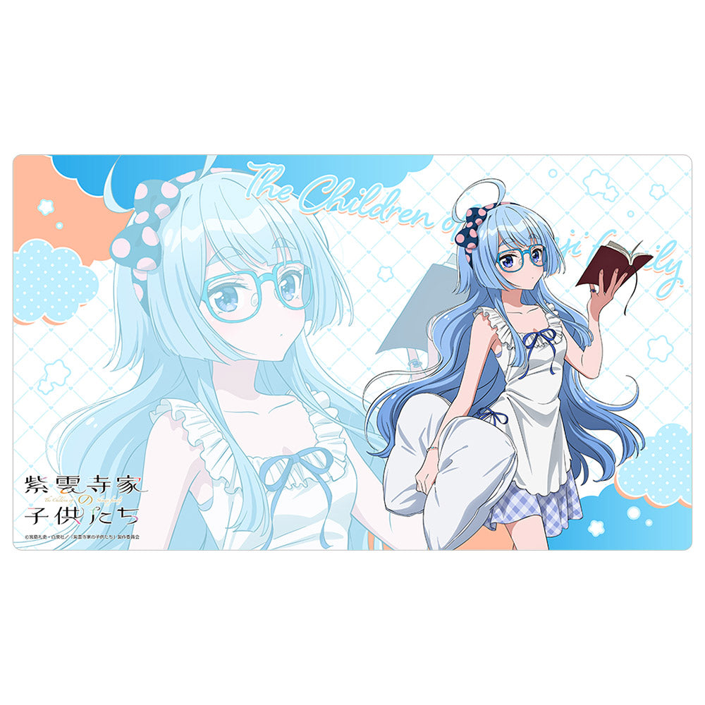 『紫雲寺家の子供たち』描き下ろしラバーマット(紫雲寺清葉/ルームウェア)