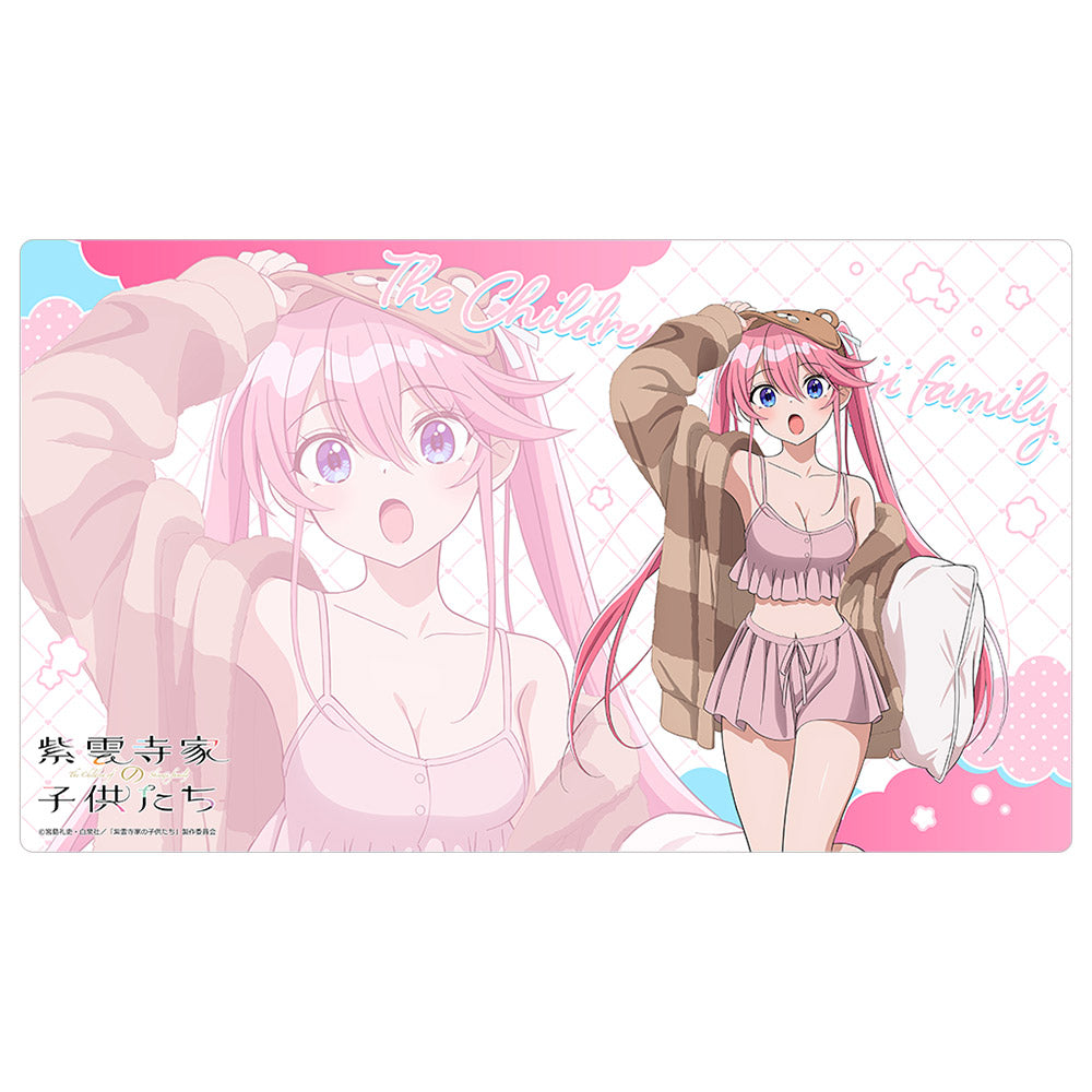 『紫雲寺家の子供たち』描き下ろしラバーマット(紫雲寺謳華/ルームウェア)