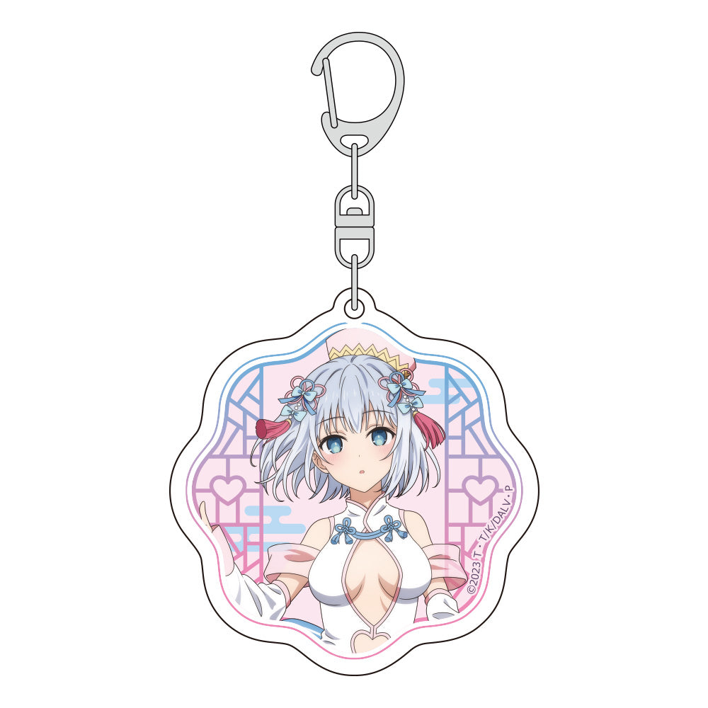 『デート・ア・ライブV』描き下ろしアクリルキーホルダー(鳶一折紙/パステルチャイナ)