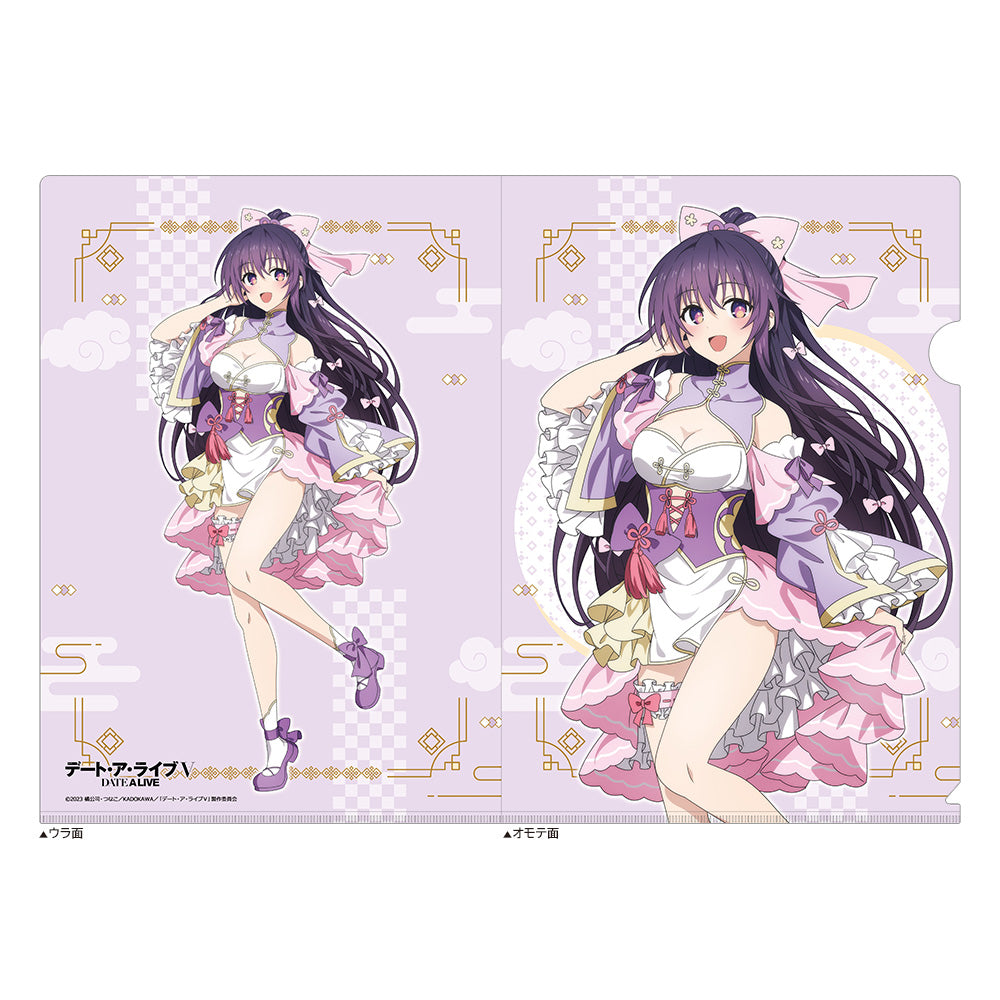 『デート・ア・ライブV』描き下ろしクリアファイル(夜刀神十香/パステルチャイナ)