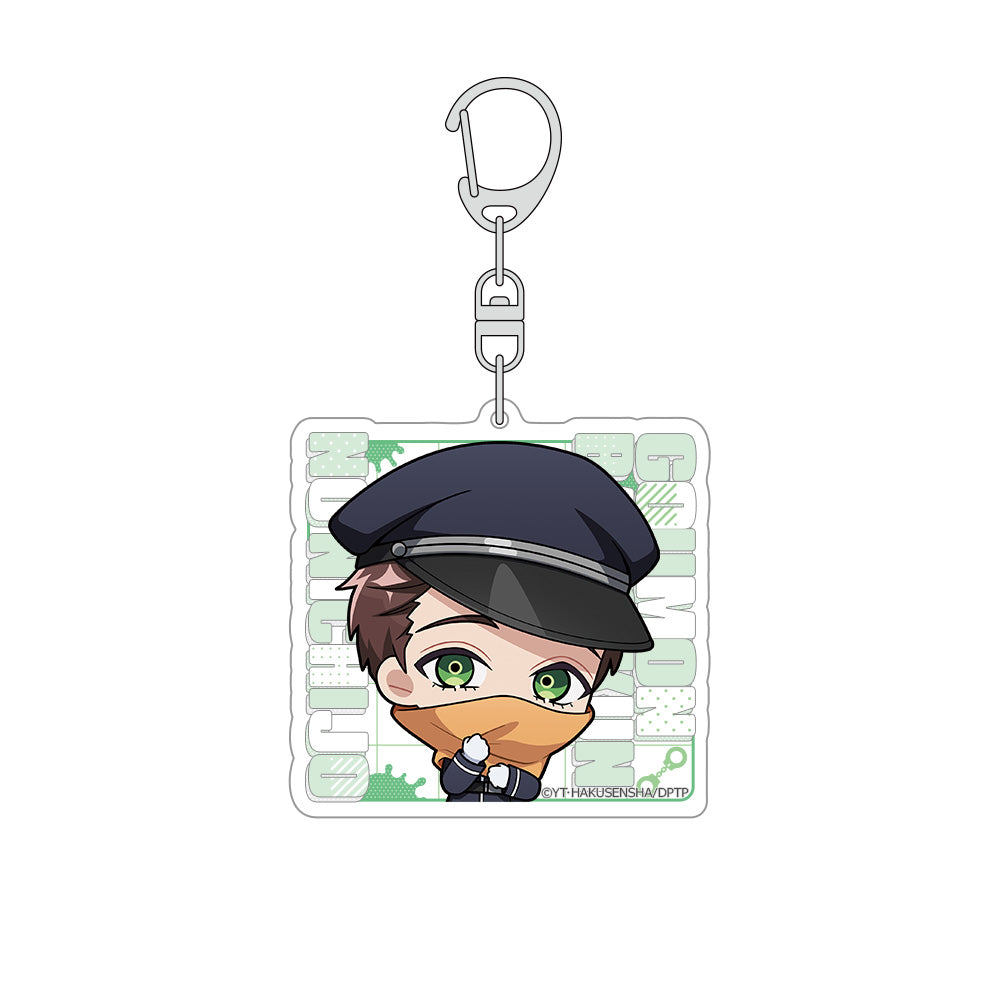 『拷問バイトくんの日常』アクリルキーホルダー(ヒュー/看守)