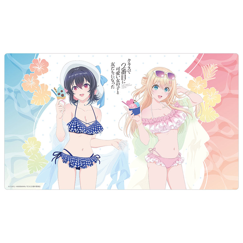 クラスで２番目に可愛い女の子と友だちになった　キャラファイングラフ 水着選び クラスで2番目に可愛い女の子と友だちになった』描き下ろしキャラ