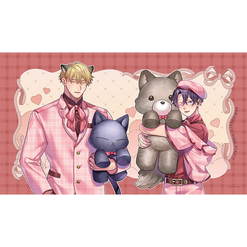 『噛み砕いて愛をおしえて』描き下ろしブランケット(ぬいぐるみ)