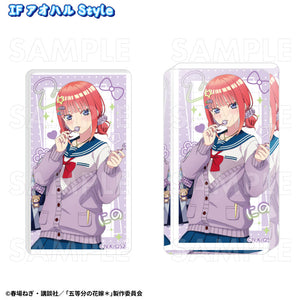 『五等分の花嫁*』アオハルStyle アクリルブロック 二乃 IF アオハルStyle