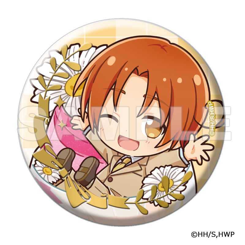ヘタリア 原作絵 缶バッジ 日本