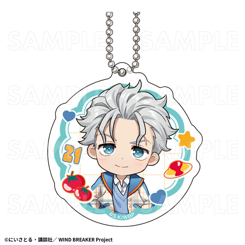 『WIND BREAKER』チェックセーラー アクリルキーホルダー 梅宮一【202512再販】