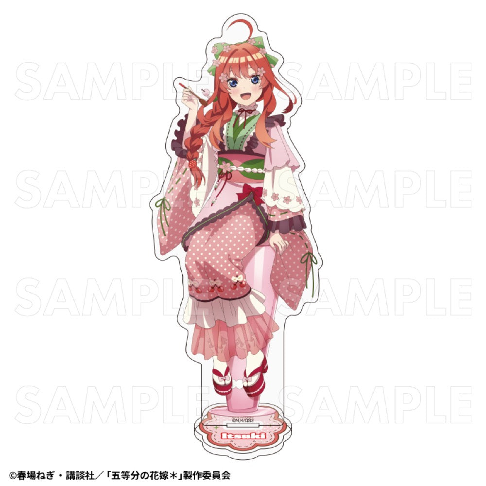 五等分の花嫁　アクリルスタンド　中野五月　桜和装ver 映画『五等分の花嫁』 - 描き下ろしイラスト 中野五月 桜和装ver