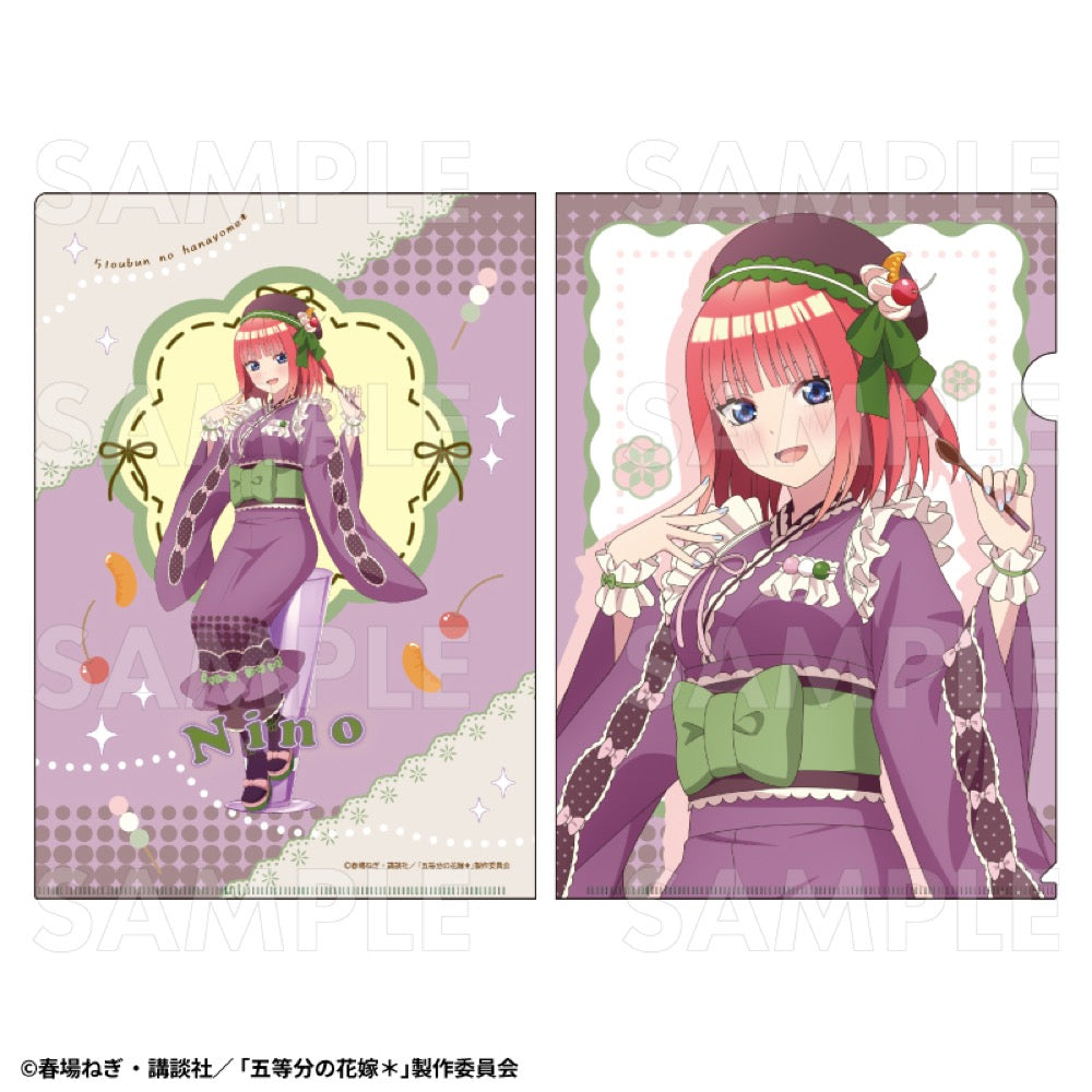 専用ページ【新品】11個 五等分の花嫁＊ クリアファイル＆ステッカー2枚セット