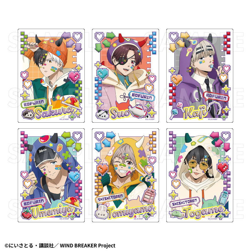 WIND BREAKER』でびデコパーカー トレーディング缶バッジ【BOX