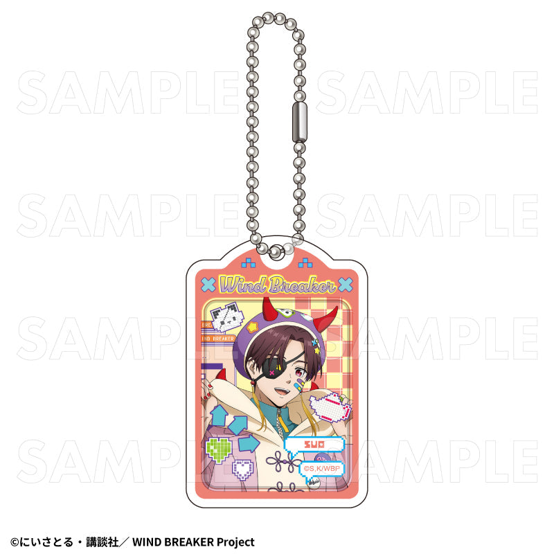 『WIND BREAKER』でびデコパーカー アクリルキーホルダー 蘇枋隼飛