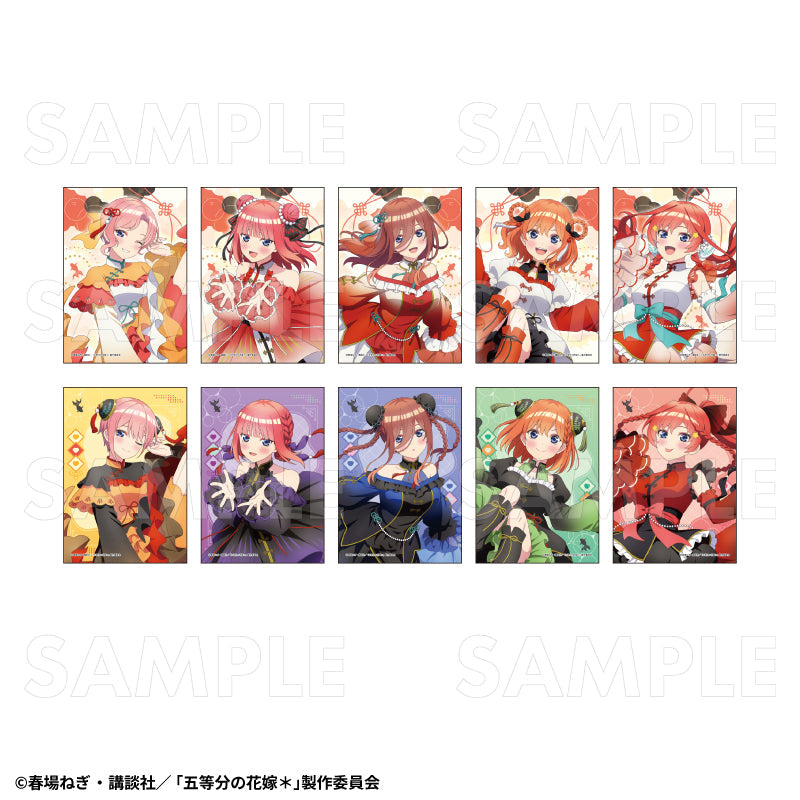 『五等分の花嫁*』金魚絢爛 トレーディングブロマイド【BOX】