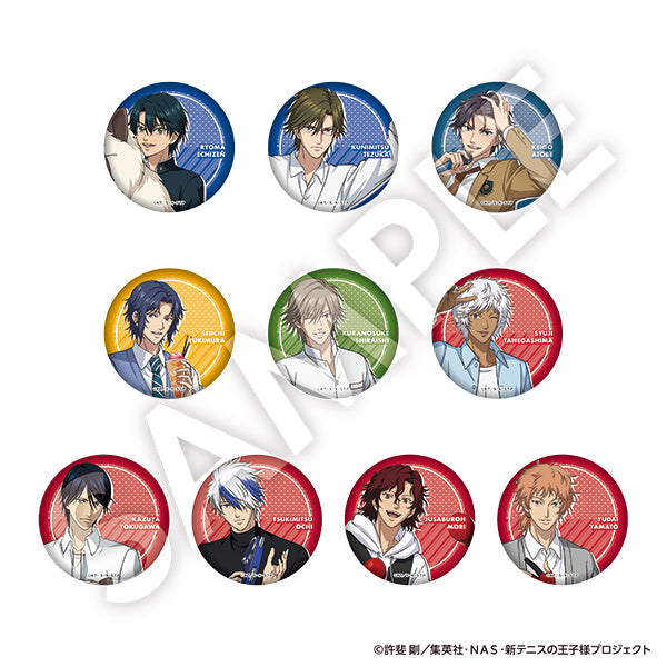 新テニスの王子様 不二周助 大江戸温泉物語 缶ミラー 缶バッジ 浴衣