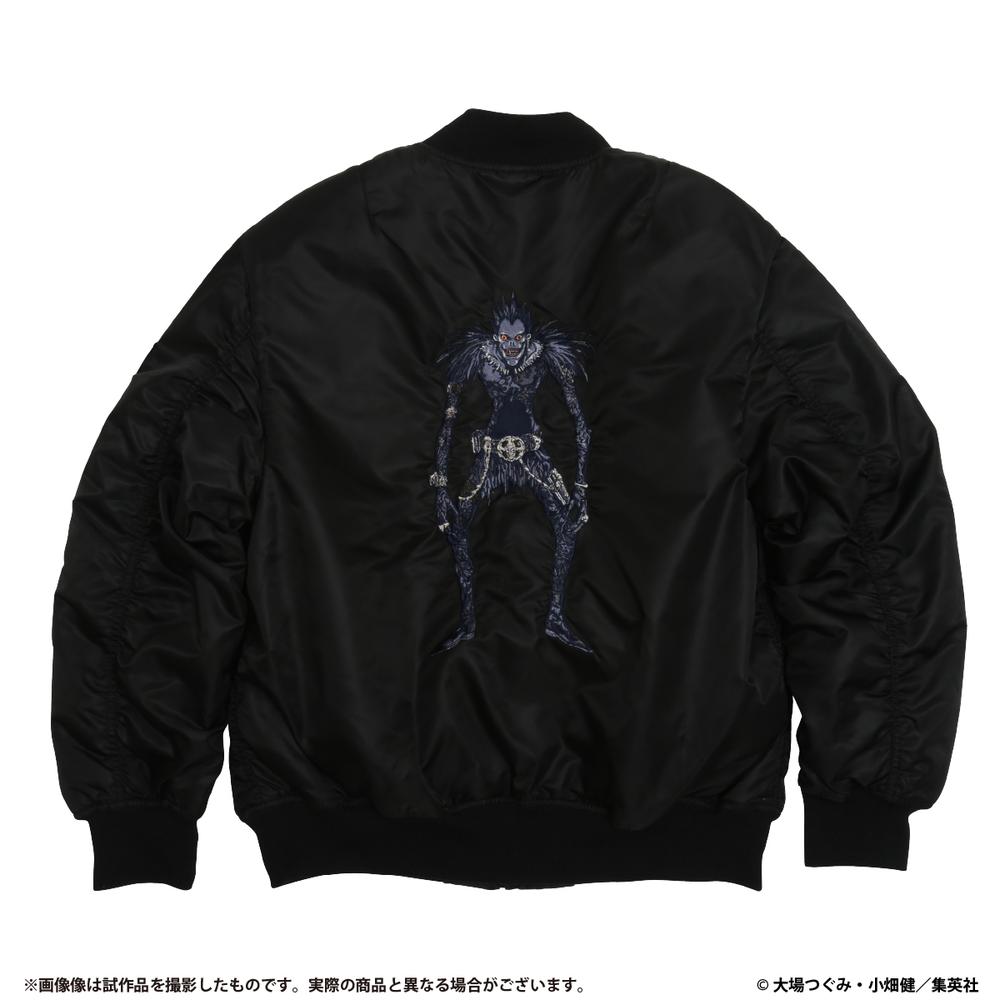 『DEATH NOTE』死神を背負うMA-1 リュークVer. Lサイズ
