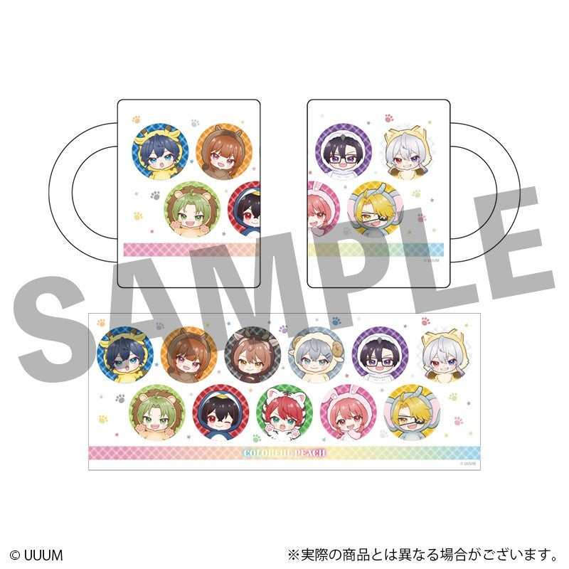 『カラフルピーチ』マグカップ