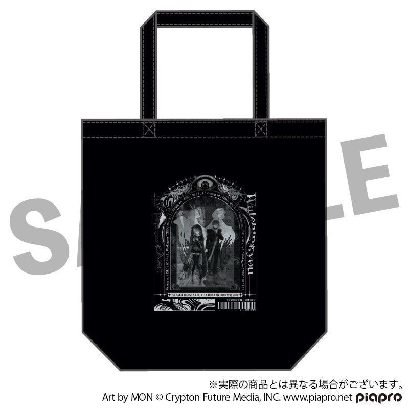 『STEAKA ヲチラレ 初音ミク × オバケン』Afterparty 目目目デザイントートバッグ