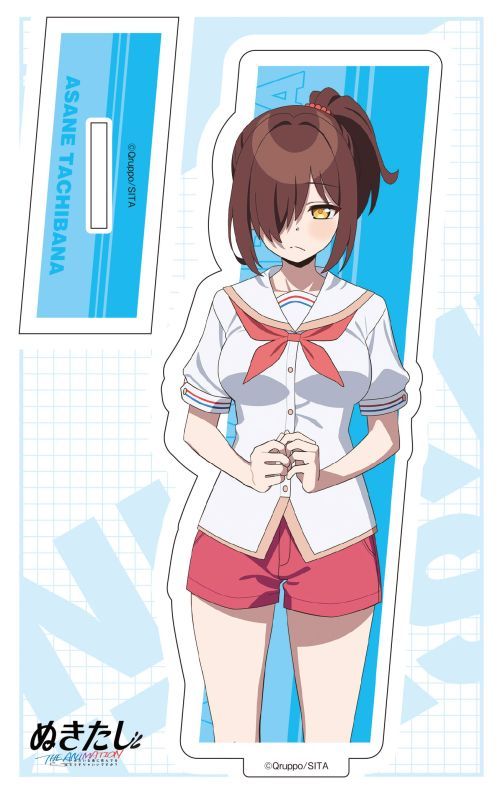 ぬきたし THE ANIMATION 描き下ろし B2タペストリー 橘 麻沙音 11月事後発売】【特典付き】「ぬきたし THE ANIMATION」描き