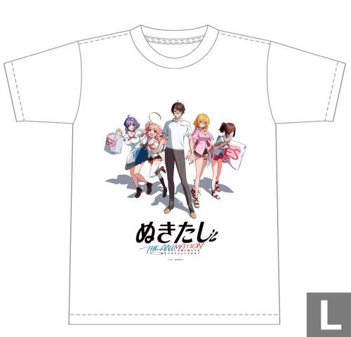 『ぬきたし THE ANIMATION』TシャツA Lサイズ