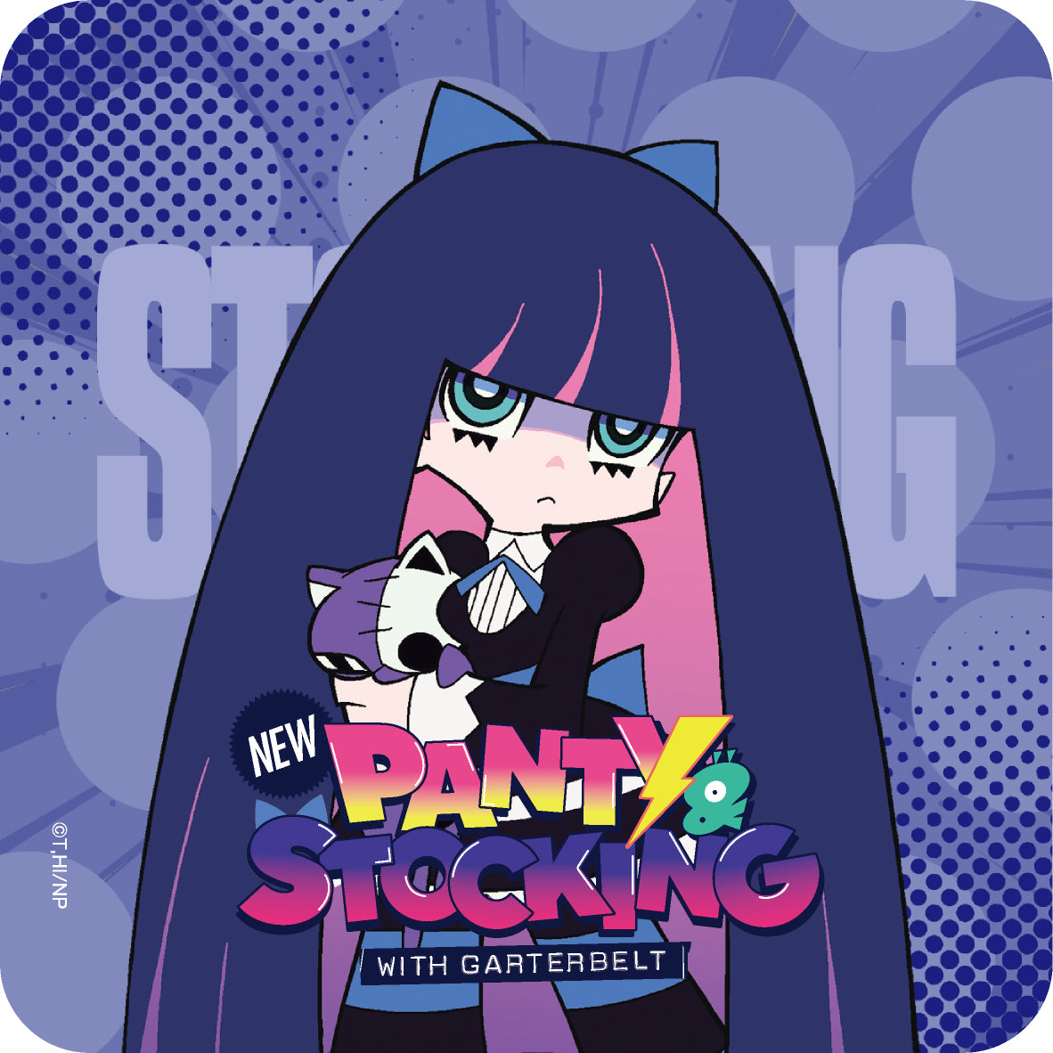 New PANTY & STOCKING with GARTERBELT』ニーソックス アクリル