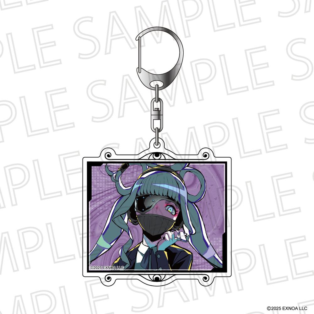 『終天教団』アクリルキーホルダー 黒四館仄