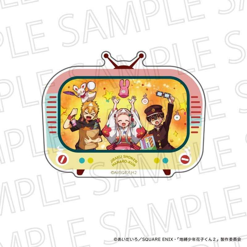 『地縛少年花子くん2』テレビ型マスコット 花子くん・八尋寧々・源 光