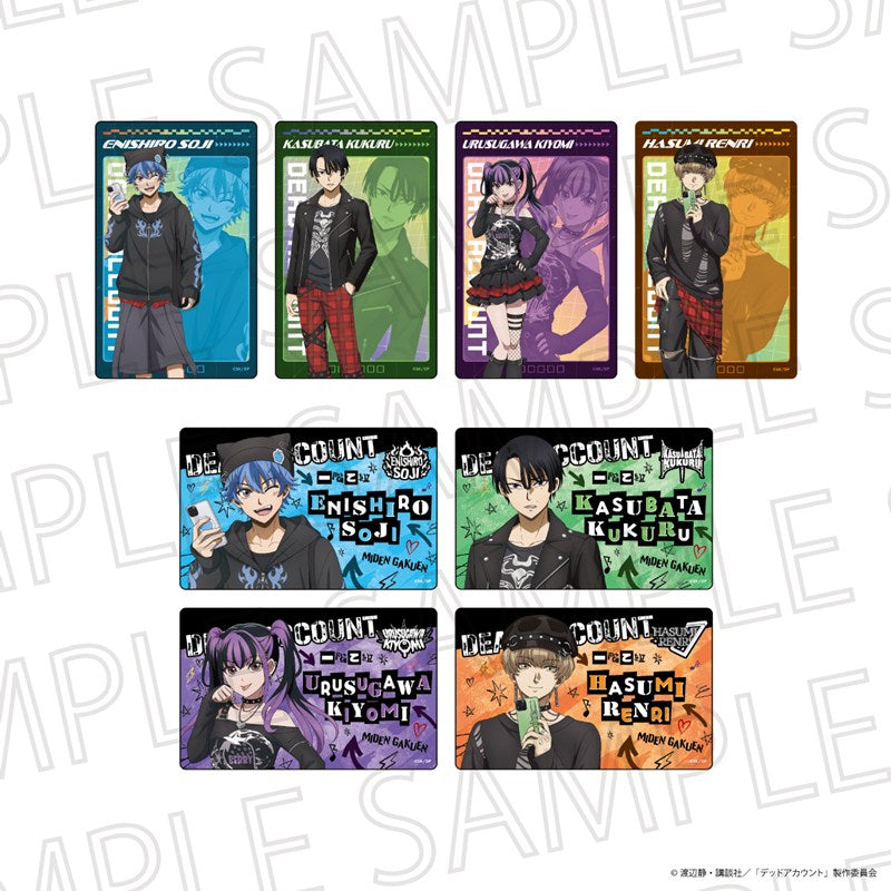 『デッドアカウント』PUNK ROCK PARTY!  トレーディングクリアカード【BOX】