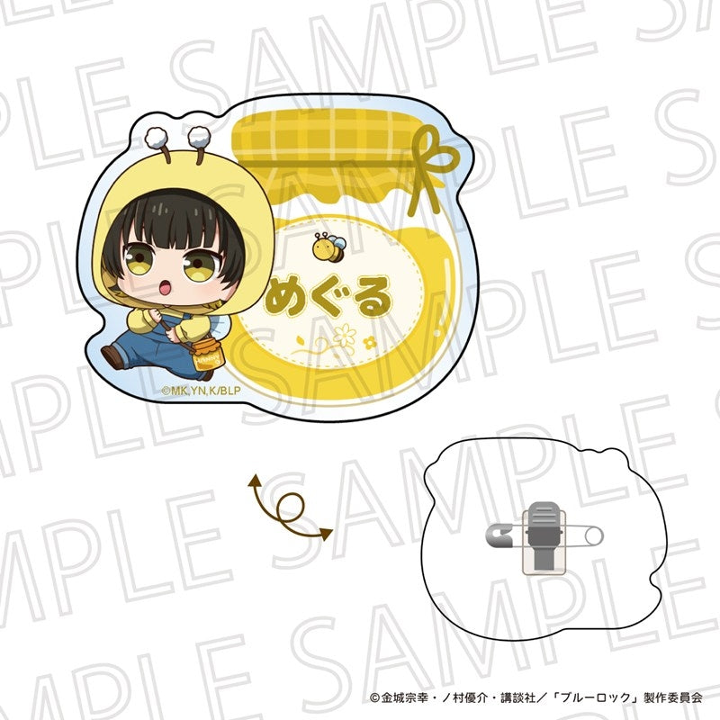 『ブルーロック』ぷちてく おなまえプレートバッジ 蜂楽 廻