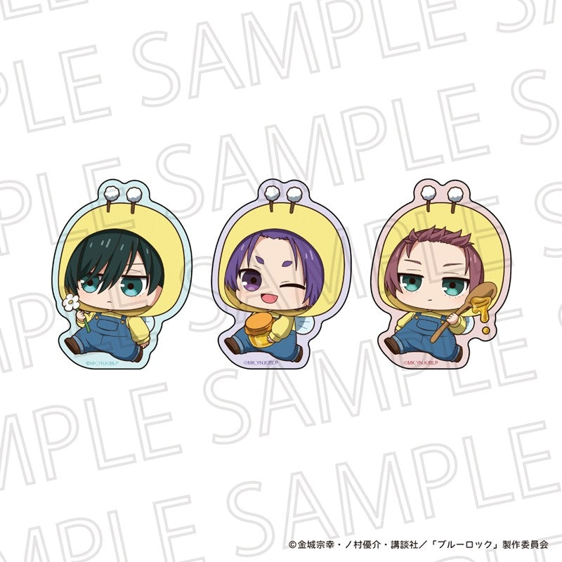 『ブルーロック』ぷちてく ステッカーセット B:糸師 凛 / 御影玲王 / 糸師 冴