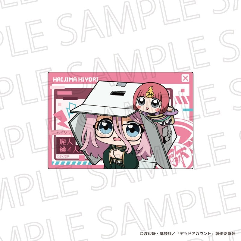 『デッドアカウント』ぷちてく スクエアカットステッカー 灰島ひより