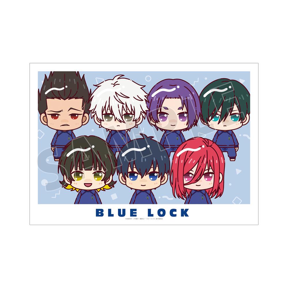 『ブルーロック』集合 ちょこんと! A3マット加工ポスター【202601再販】