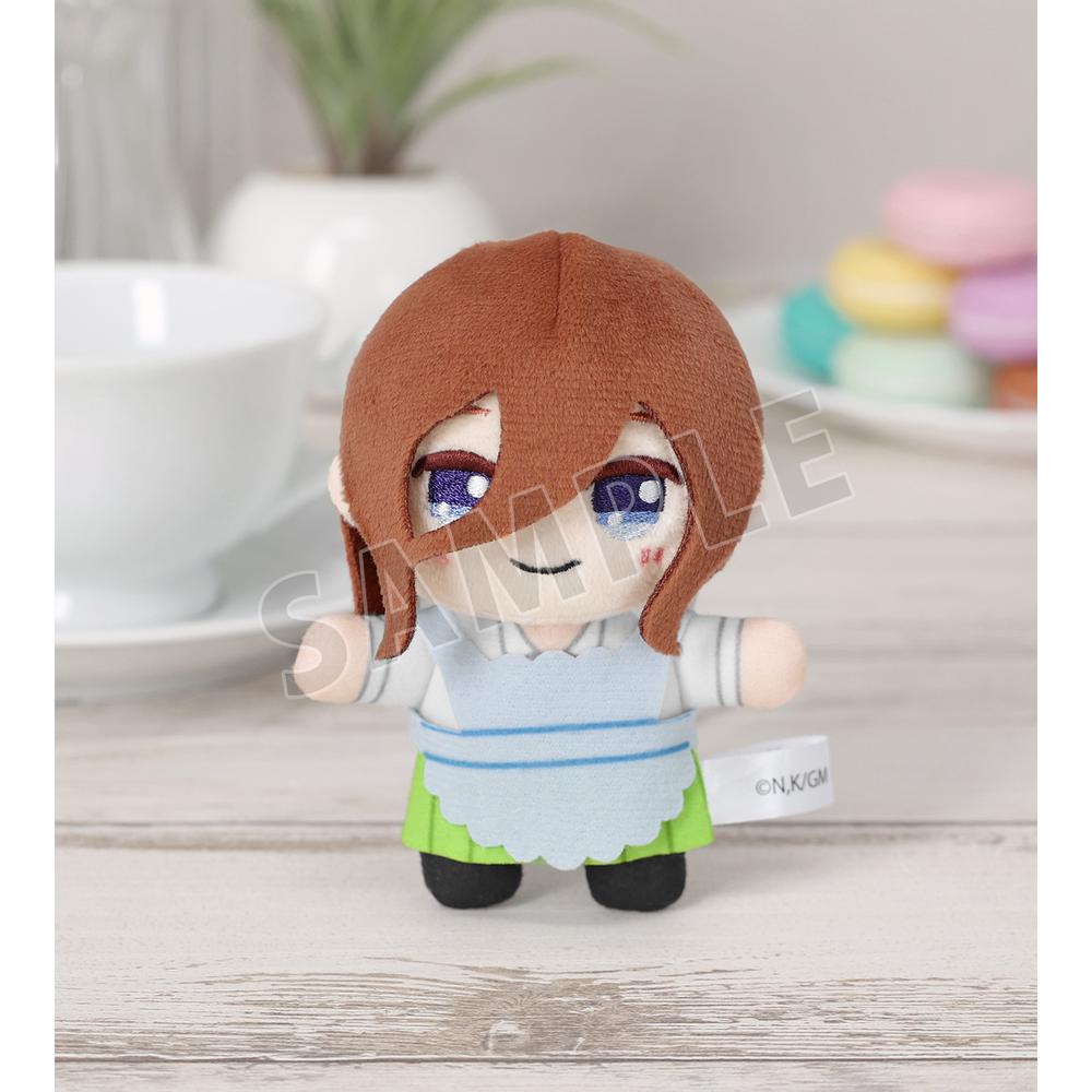 『五等分の花嫁』中野三玖 ちょこんと!ぬいぐるみマスコット(制服エプロンver.)