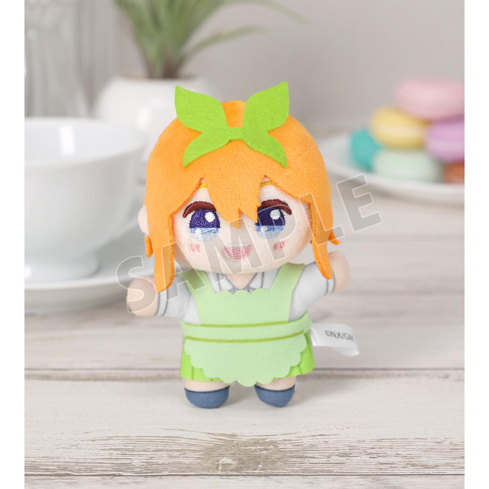 『五等分の花嫁』中野四葉 ちょこんと!ぬいぐるみマスコット(制服エプロンver.)