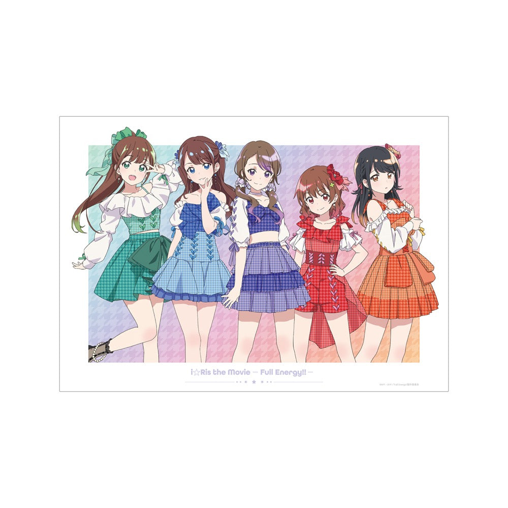 『i☆Ris the Movie - Full Energy!! -』集合 A3マット加工ポスター – Anime Store JP(アニメ ...