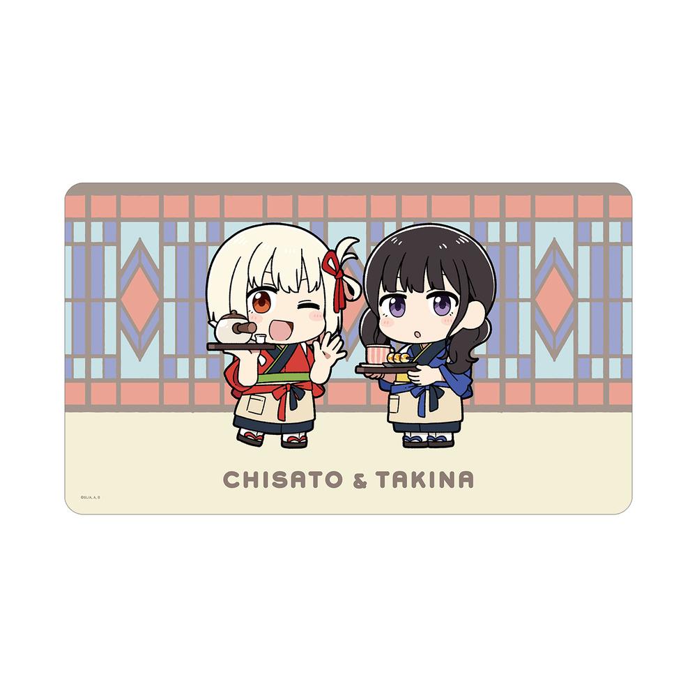 『リコリス・リコイル』描き起こし 錦木千束&井ノ上たきな Art by 荒* ちびキャラ マルチデスクマット ver.B【202504再販】