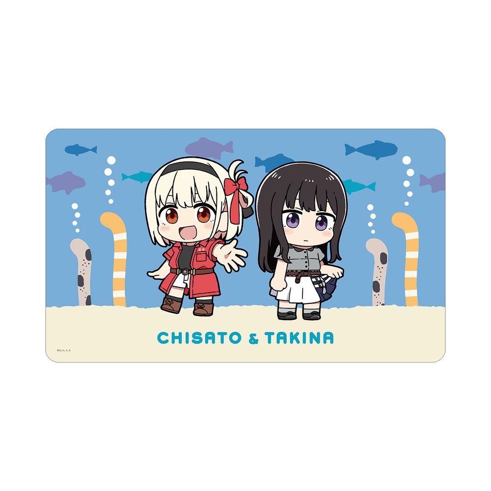 『リコリス・リコイル』描き起こし 錦木千束&井ノ上たきな Art by 荒* ちびキャラ マルチデスクマット ver.C【202511再販】
