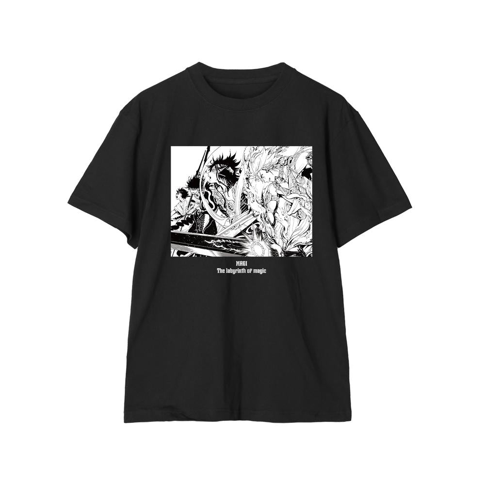 『マギ』集合 原作コマ Tシャツメンズ