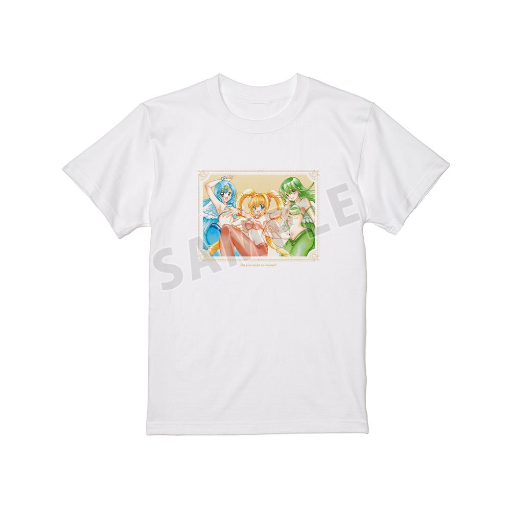 『ぴちぴちピッチ』花森ぴんく先生 描き下ろし 集合 羽を纏ったマーメイドver. Tシャツメンズ【202509再販】