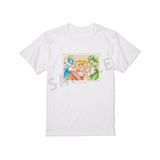 『ぴちぴちピッチ』花森ぴんく先生 描き下ろし 集合 羽を纏ったマーメイドver. Tシャツレディース