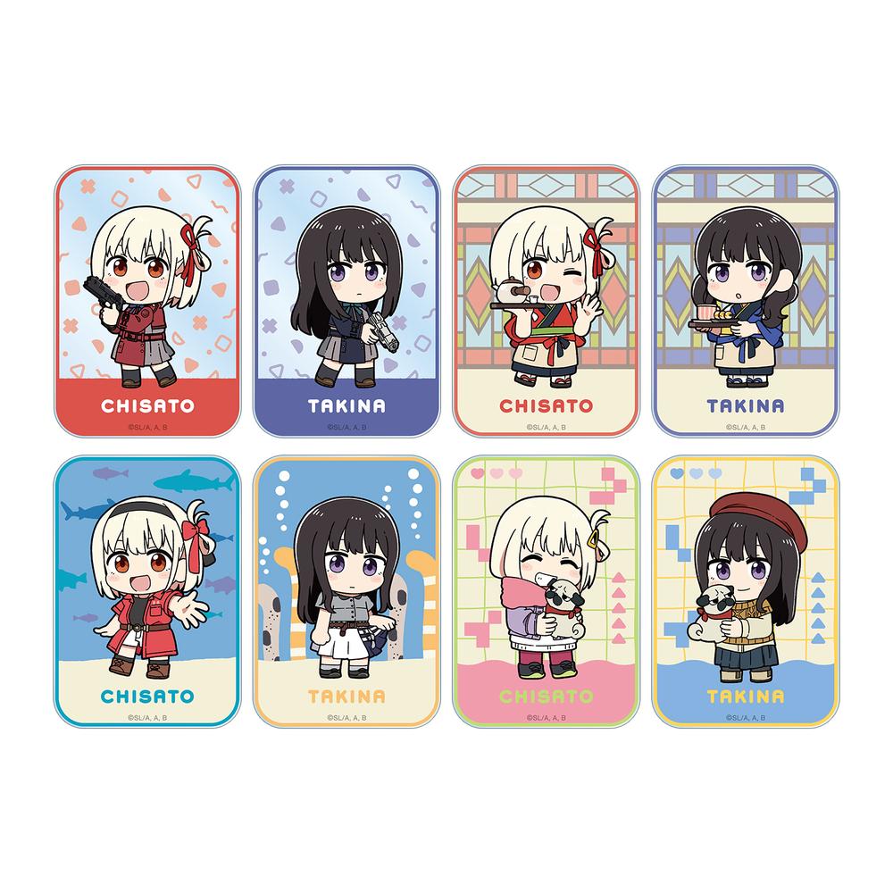 『リコリス・リコイル』描き起こし Art by 荒* ちびキャラ トレーディングアクリルカード(単位/BOX)【202511再販】