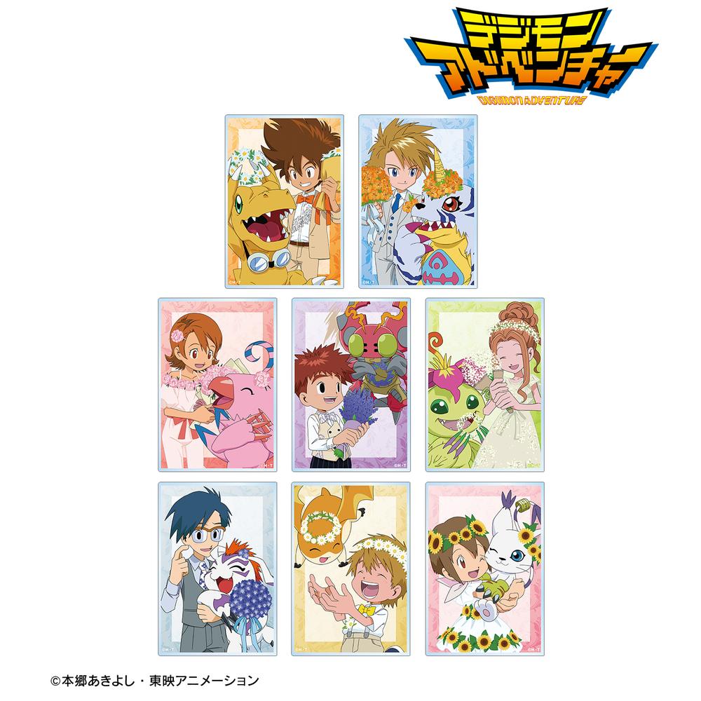 デジモンアドベンチャー』描き下ろし 25th Anniversary ver. トレーディングアクリルカード(単位/BOX) – Anime  Store JP