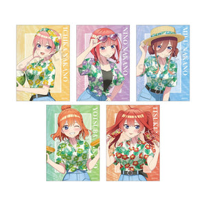 『五等分の花嫁∽』描き下ろし アロハシャツver. ブロマイド5枚セット