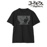 『コードギアス 反逆のルルーシュ』「世界よ、我に従え!」 リフレクタープリントTシャツメンズ